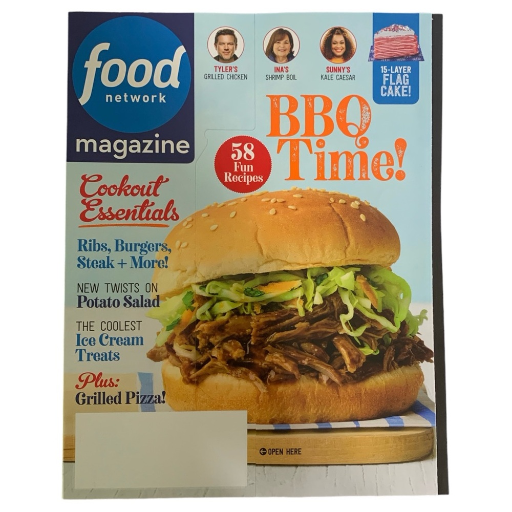 Food Network Magazine June July 2024 BBQ Time Cookout Essentials Potato Salad